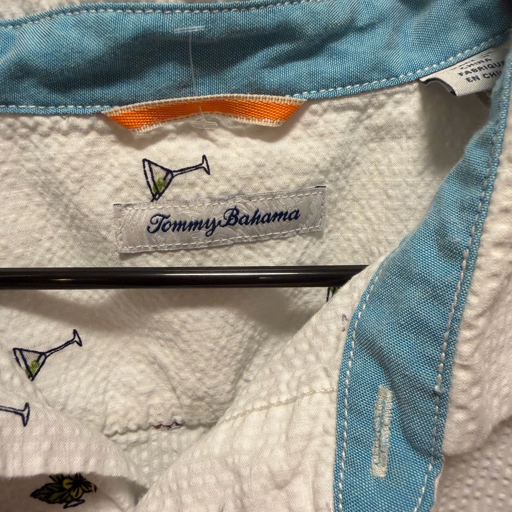 Tommy Bahama Cocktail Martini Button Up - Picture 2 of 6
